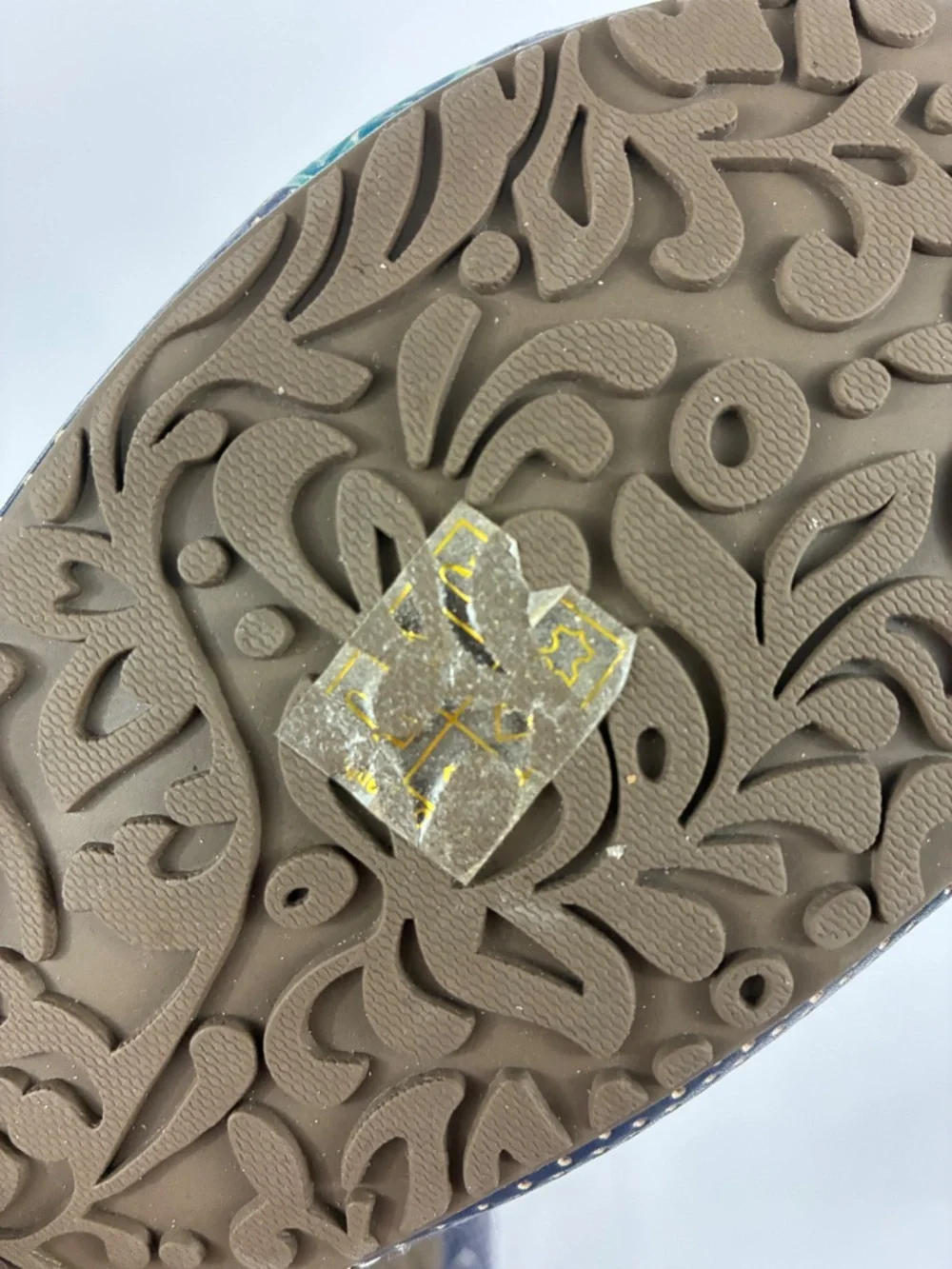 L'Artiste Lizzie Rose Shoes 9.5 10 Tooled Leather Navy Floral Boho Spring Step